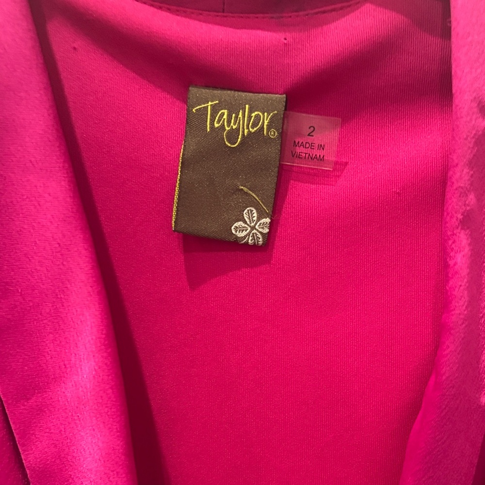 Taylor Elegant Dress – Vibrant Color (Belt Missing but ok without) - Picture 2 of 5